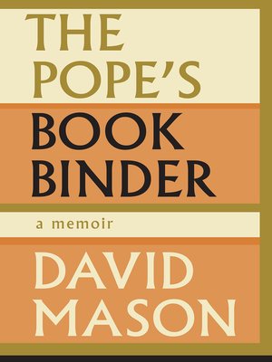 cover image of The Pope's Bookbinder